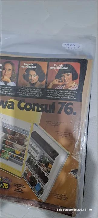 Pasta com recortes de anuncios publicitários - Foto 3