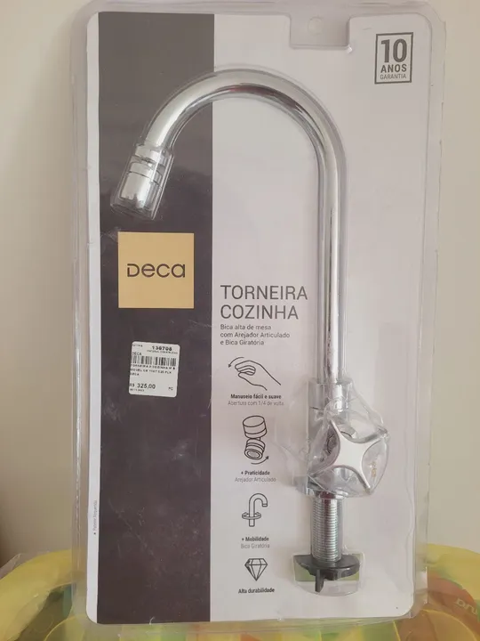 Torneira de Cozinha DECA (Novo)