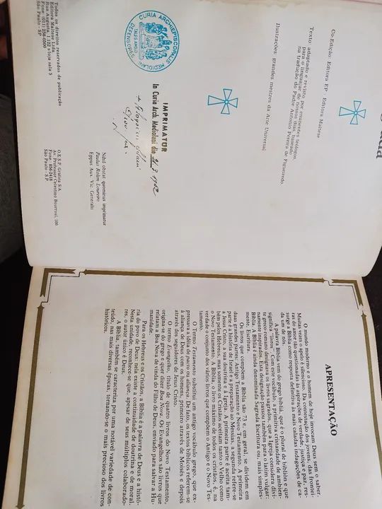 Biblia sagrada antiga  - Foto 5