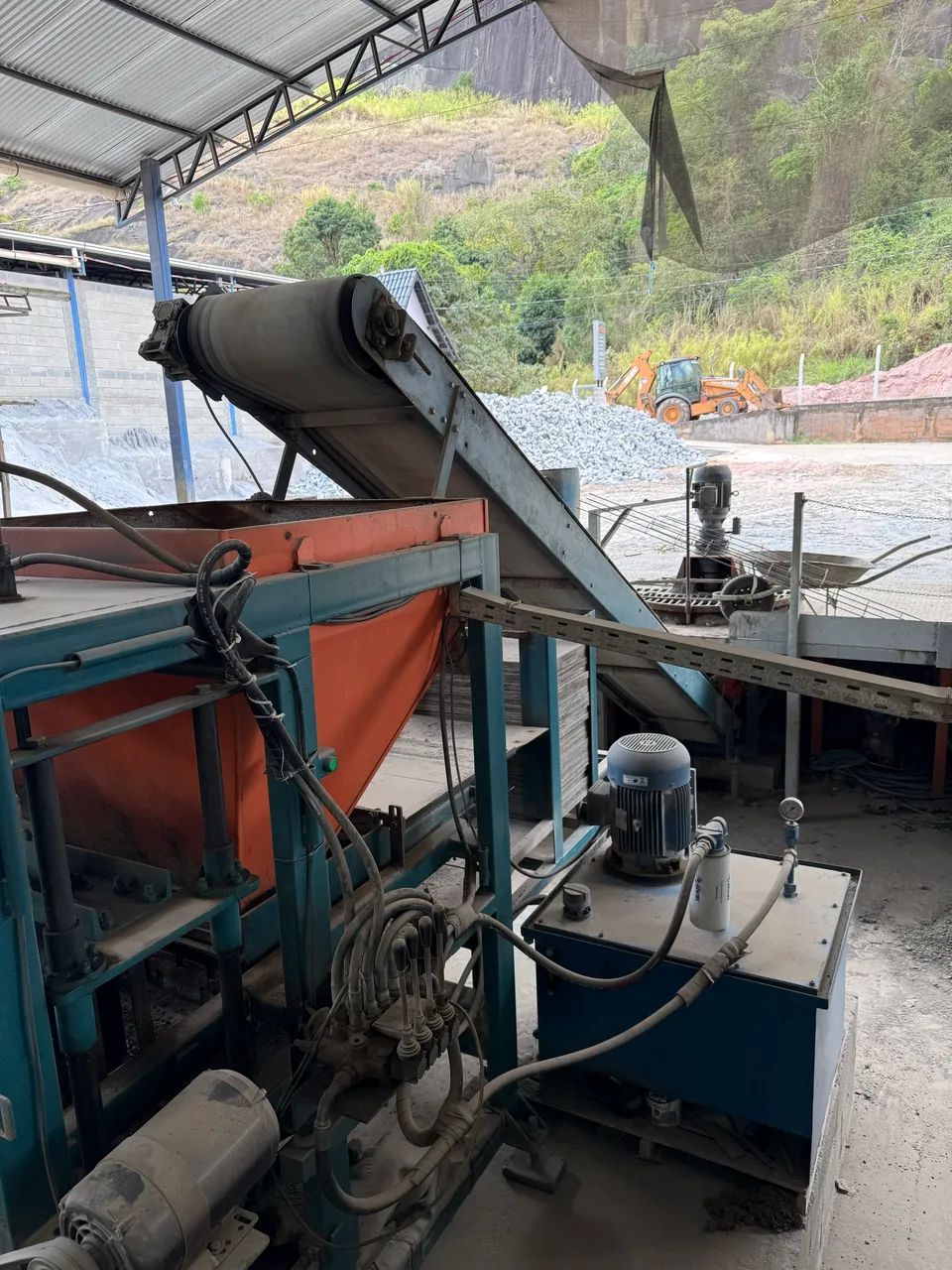 Máquina de blocos hidráulica 64374699299074123