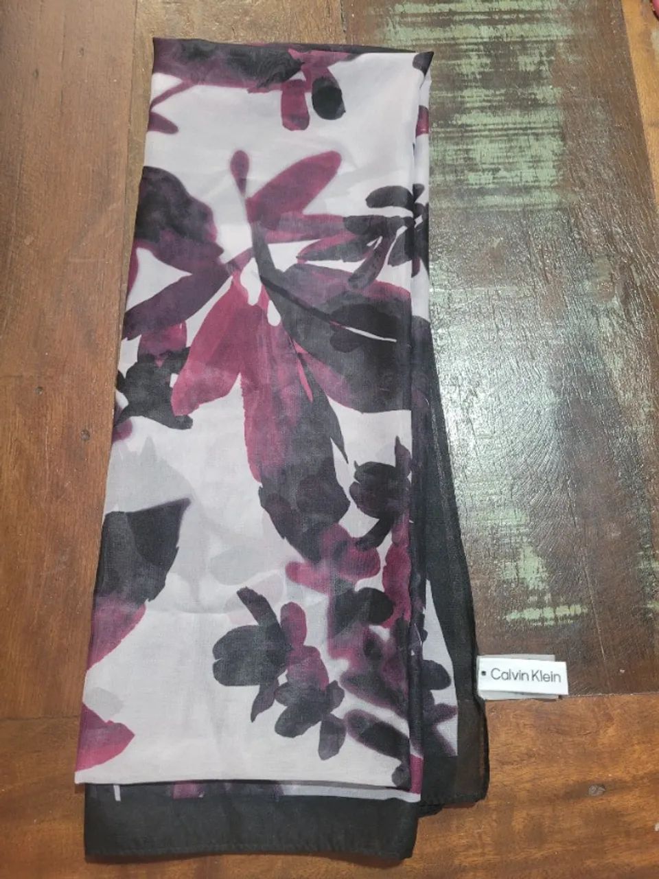 Lenço Calvin Klein Mulberry - Importado