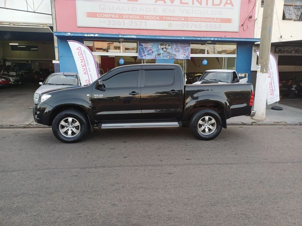 TOYOTA Hilux Caminhonete 2.7 16V 4P SR CABINE DUPLA - 2009 - Foto 4