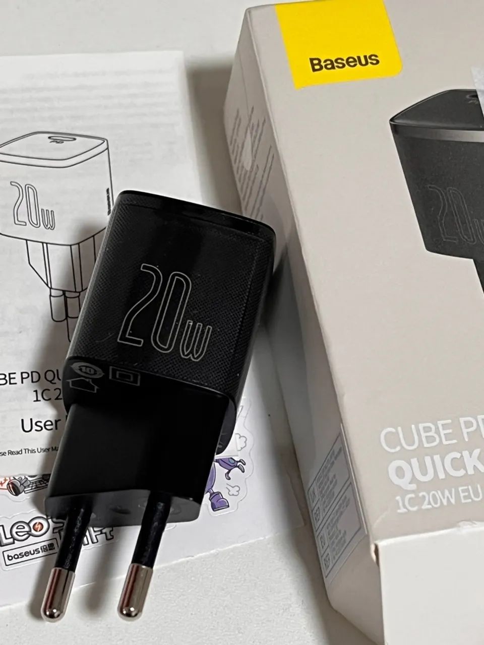 Carregador Baseus 20W PD para Celular com potência e confiança  - Foto 2