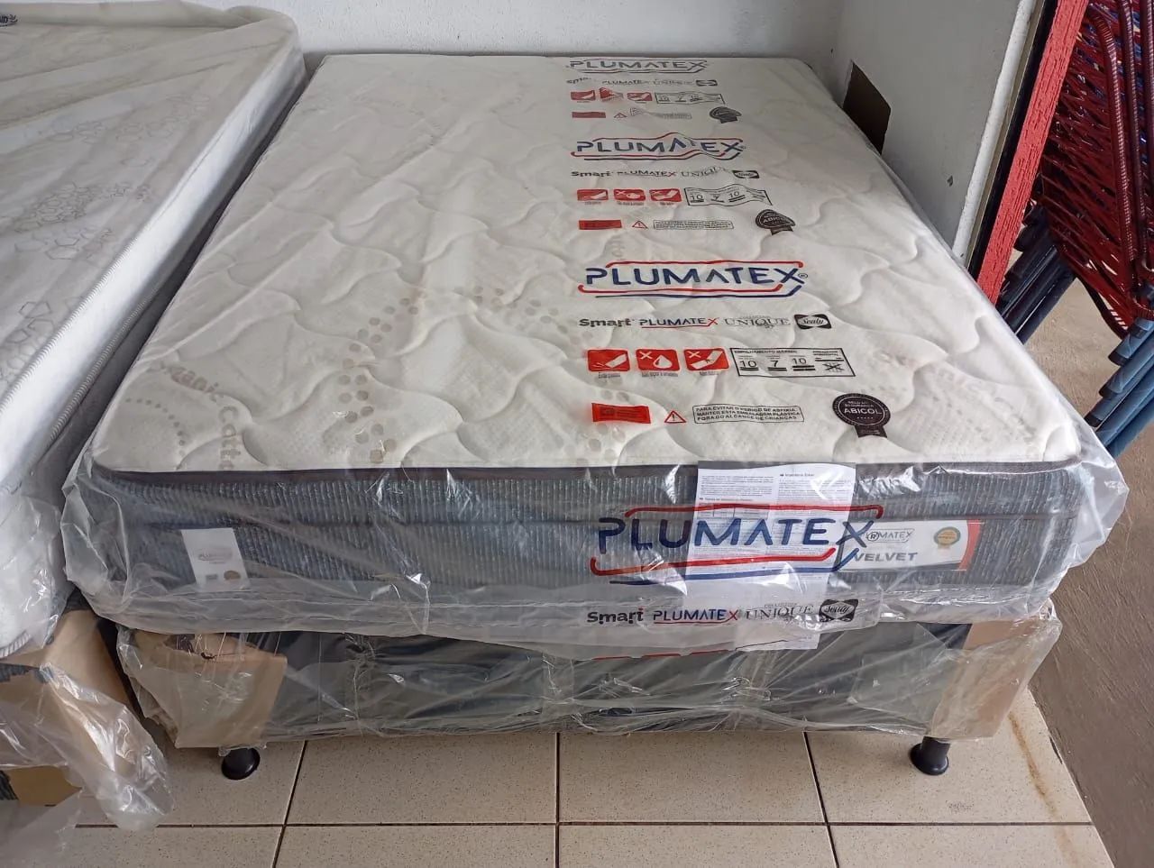 Cama Box Casal Plumatex molas ensacadas  - Foto 2
