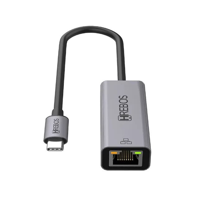 Adaptador Type-C para Ethernet Premium - Hrebos