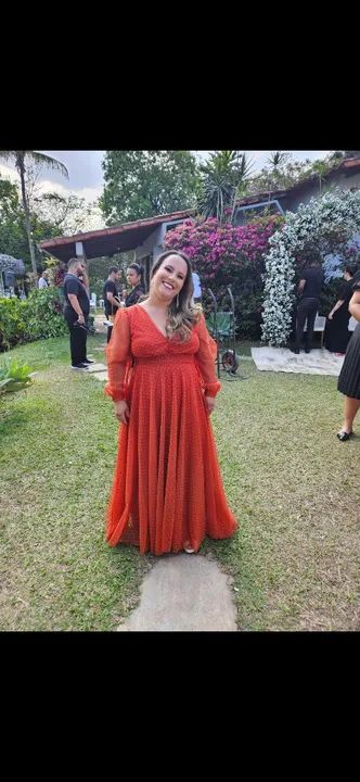 Vestido Longo Terracota  - Foto 2