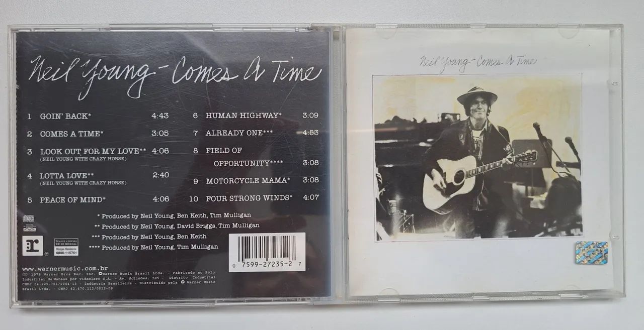 CD Neil Young - Comes a Time - Foto 2