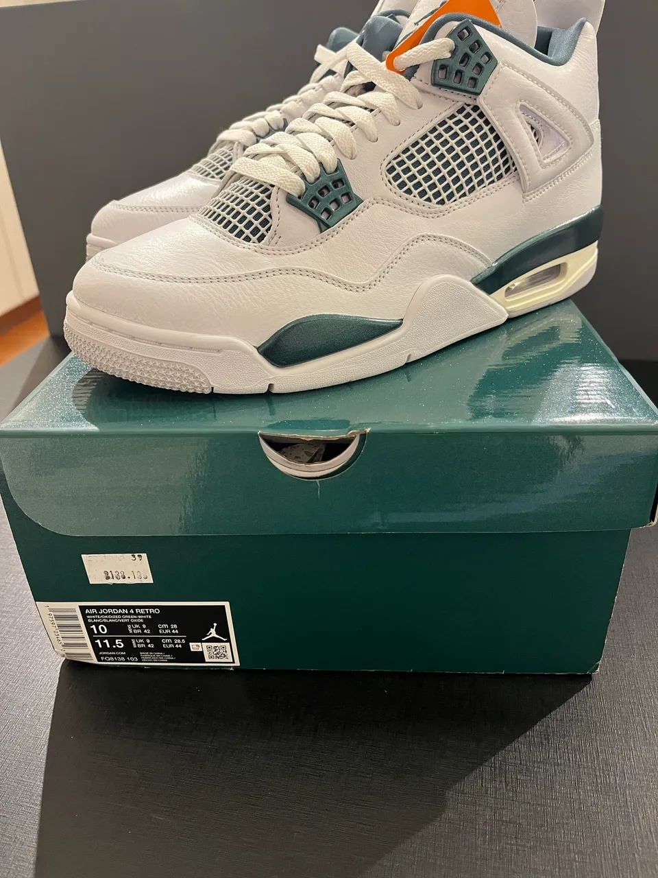 Tênis Jordan 4 Oxidized Green - Foto 5