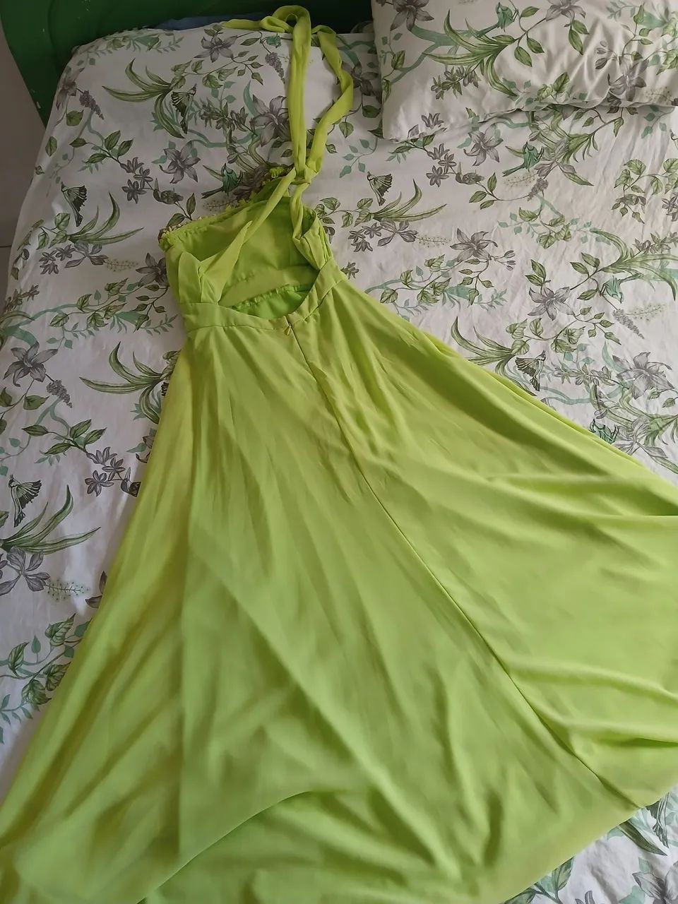 Vestido Longo Verde - Elegância e Leveza - Foto 5