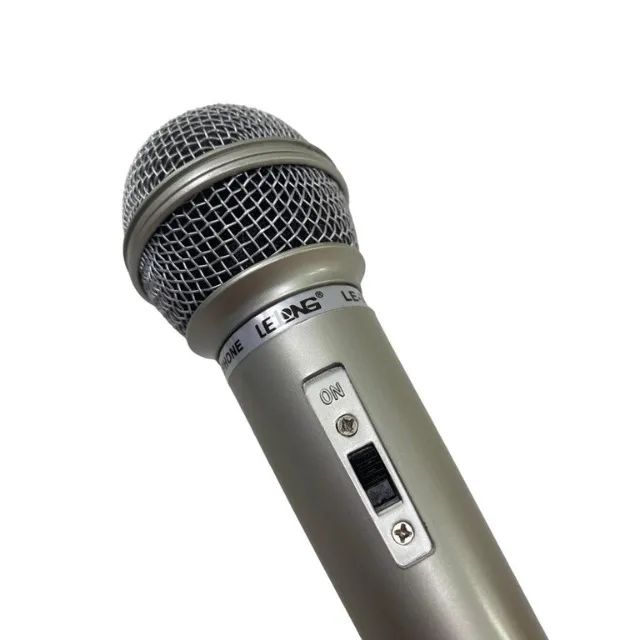 Microfone Com Fio Profissional Dinamico 2.5M 64297410328450122