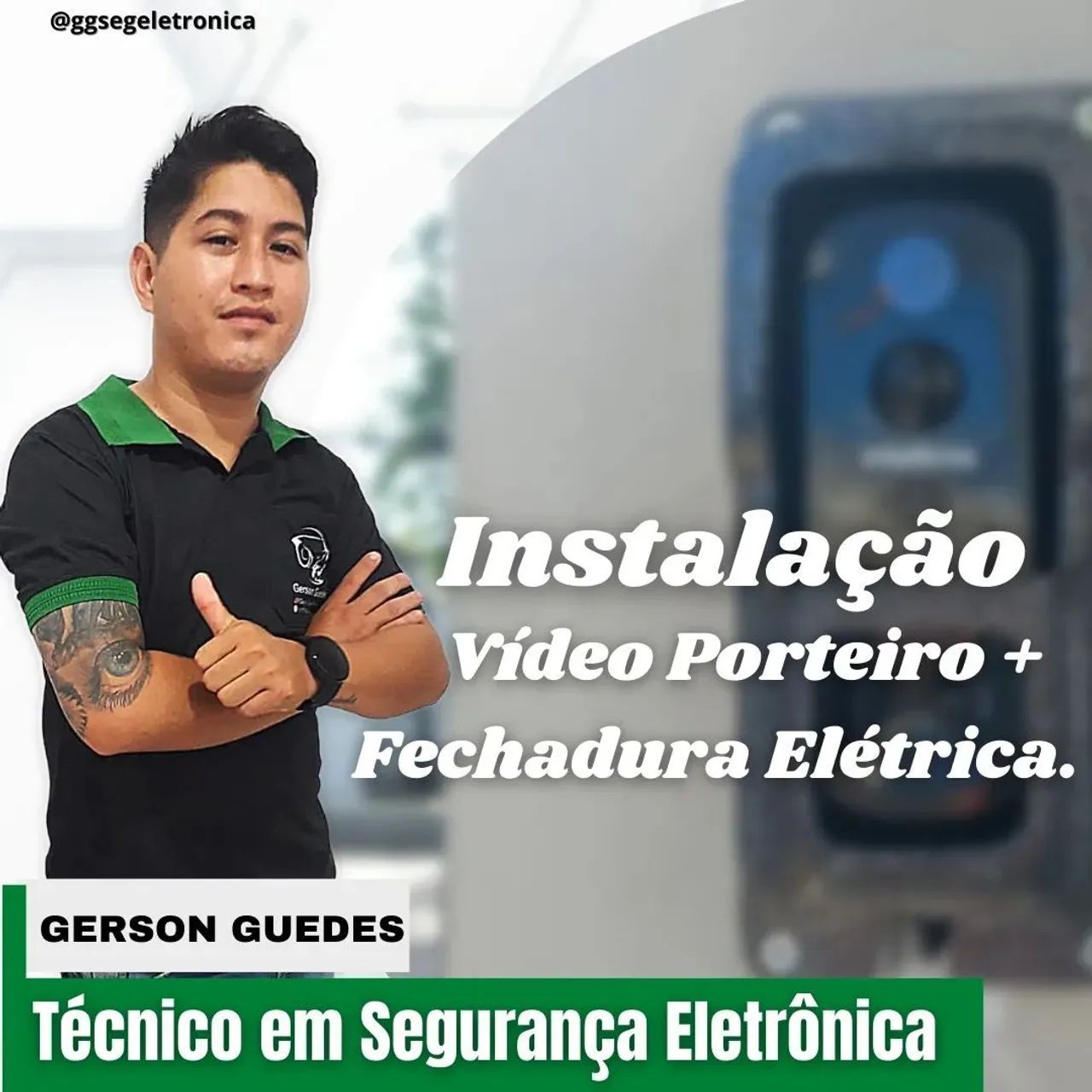VIDEO PORTEIRO- FECHADURA ELÉTRICA- CERCA CONCERTINA (LEIA A DESCRIÇÃO)