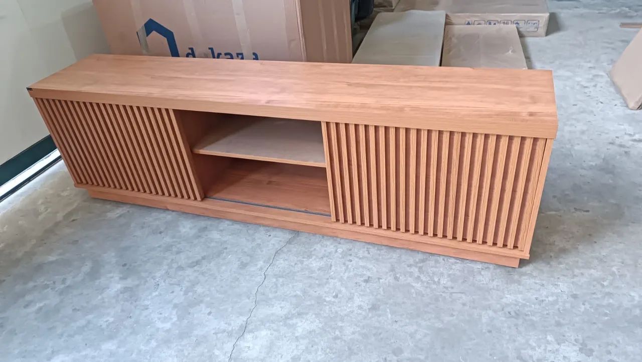 Rack 2,20m tv até 75 polegadas até 12x sem juros - Foto 3