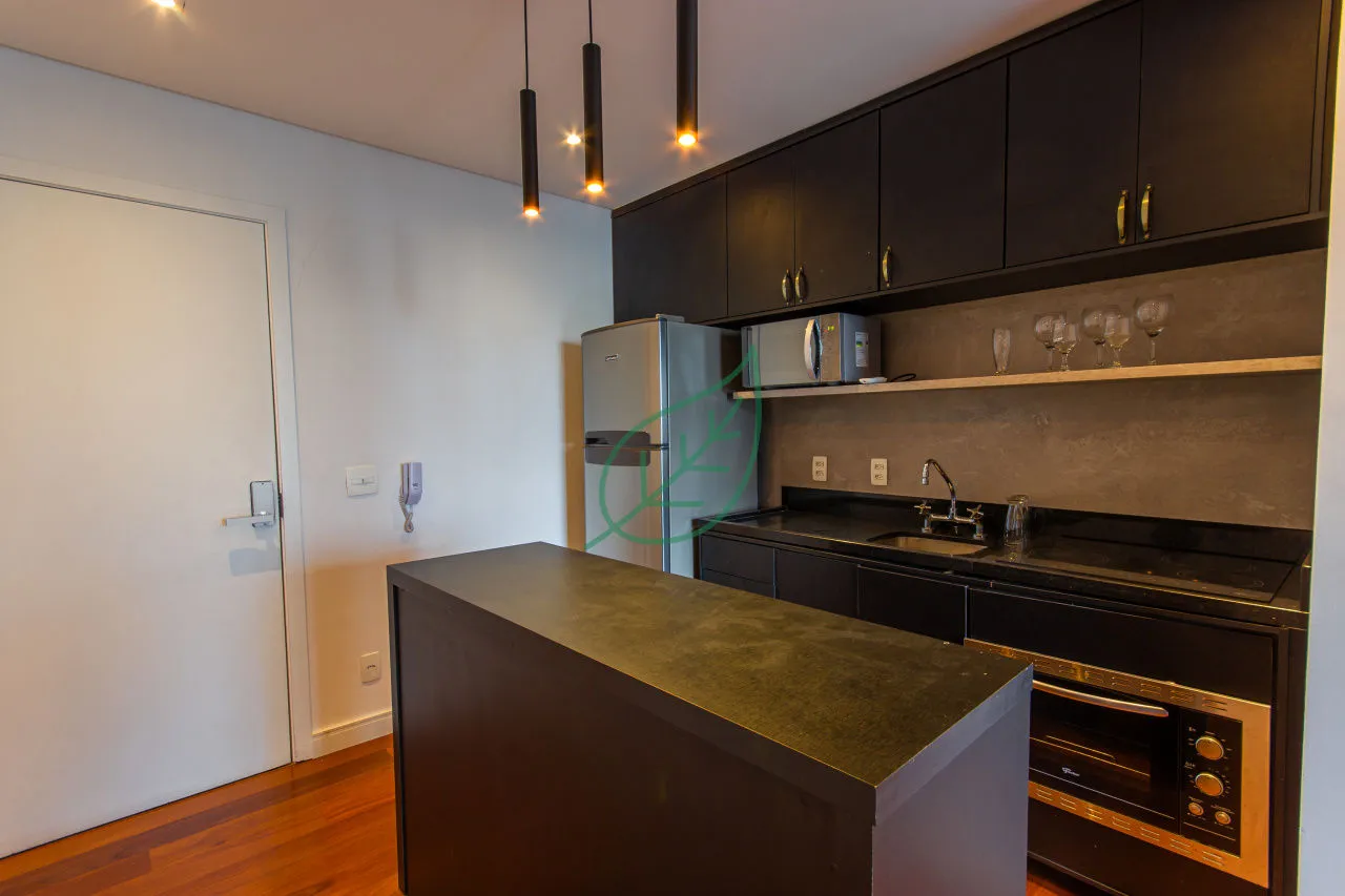 Studio com 1 quarto para Locação de 48m², 1 vaga no Itaim Bibi