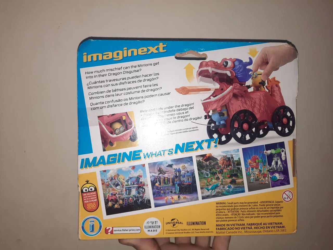 Imaginext - Disfarce de Dragão dos Minions - Foto 4