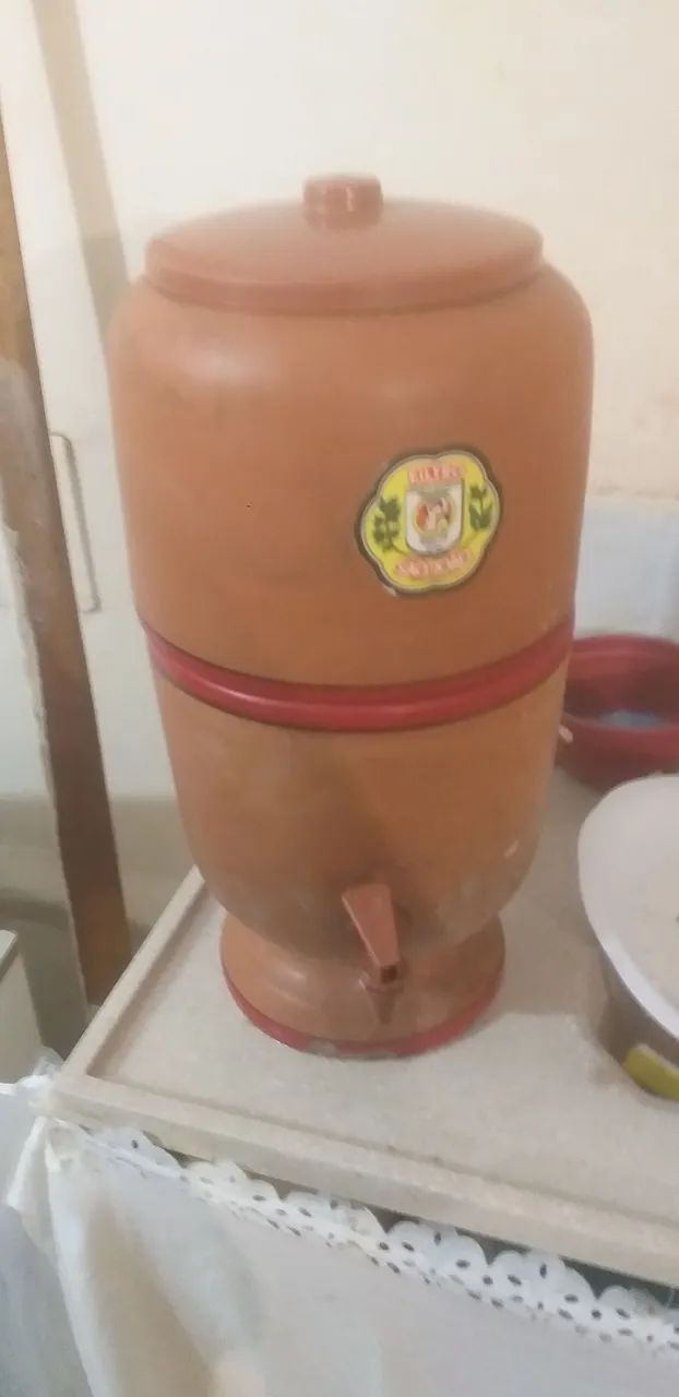 Filtro de água em cerâmica