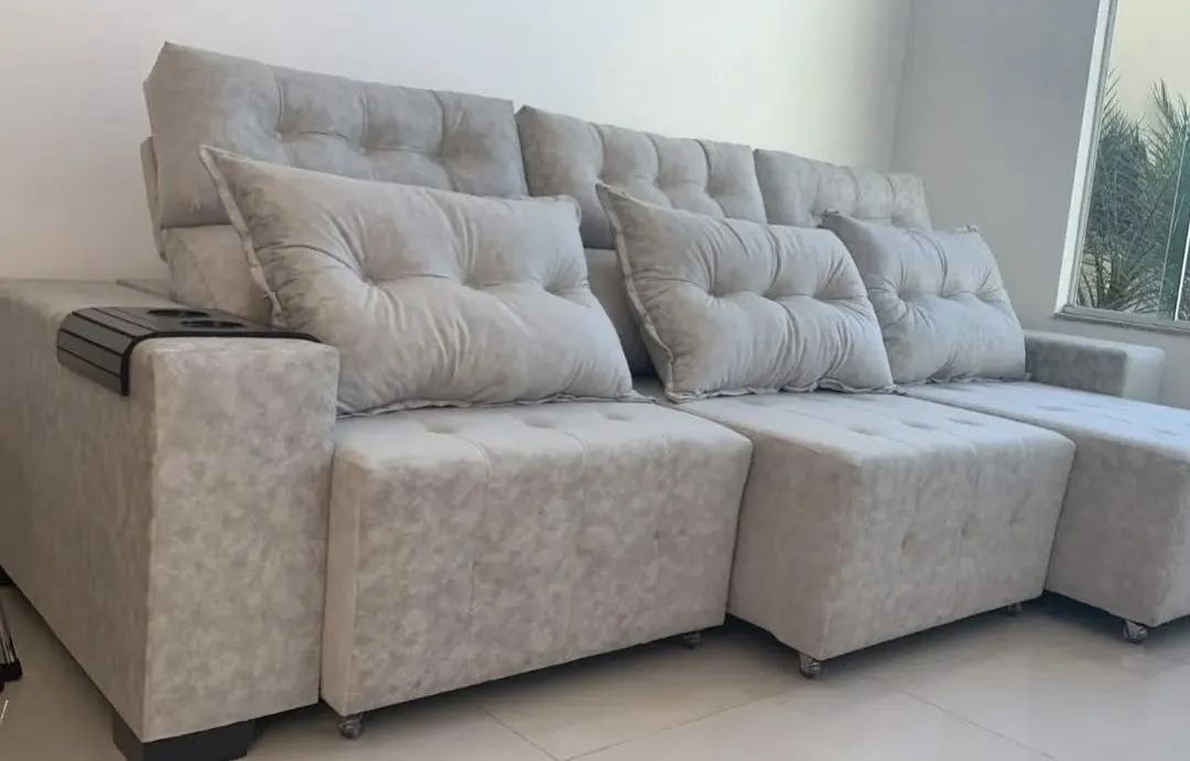 Sofá retrátil reclinável  - Foto 5