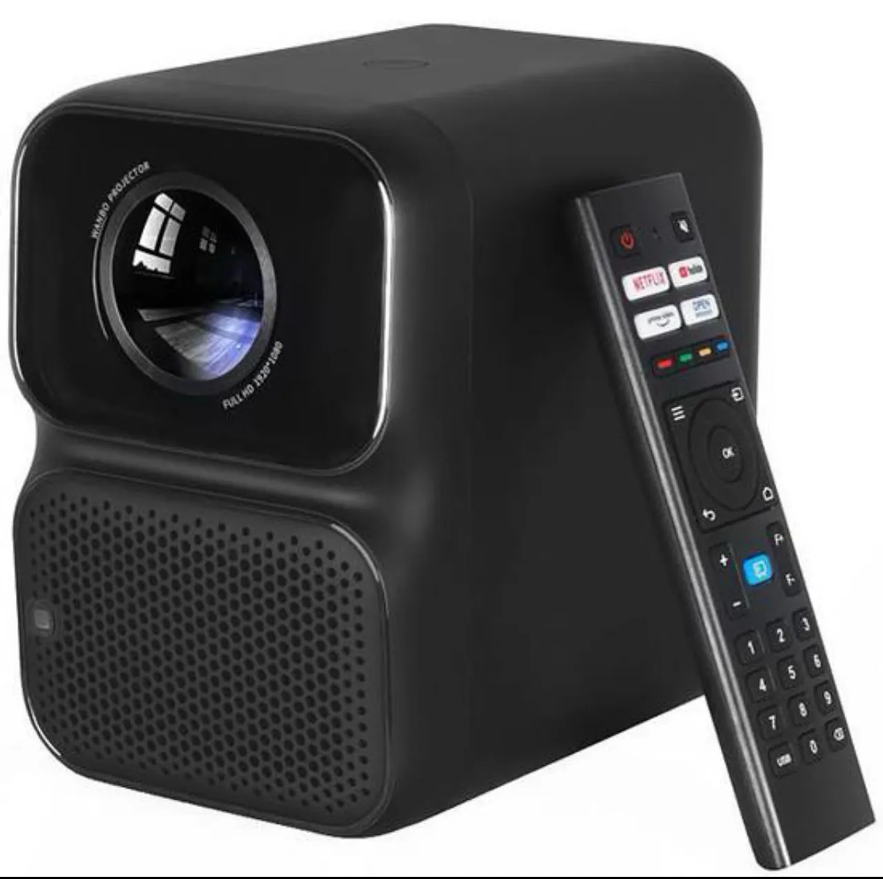 Projetor Wanbo TT Full 650 Lumes com Controle Remoto