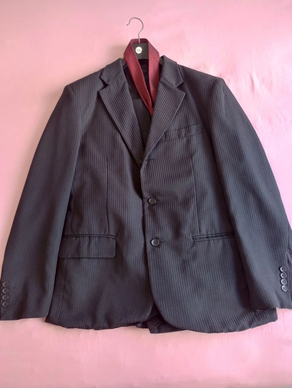 Terno Preto Risca de Giz