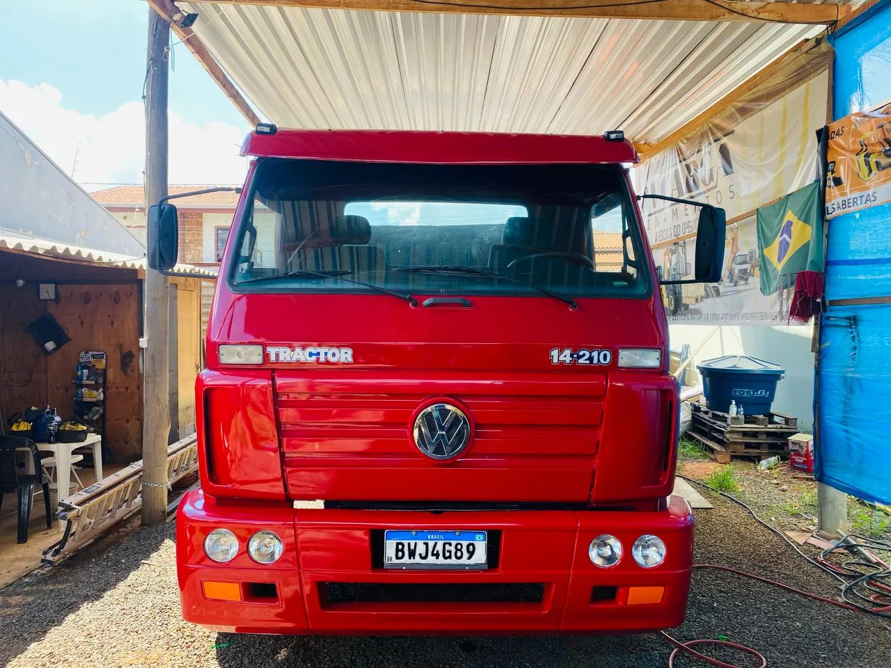 Caminhão Caçamba Vw 14 210 - Foto 3