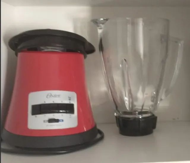 Liquidificador Oster Multichef Vermelho - USADO