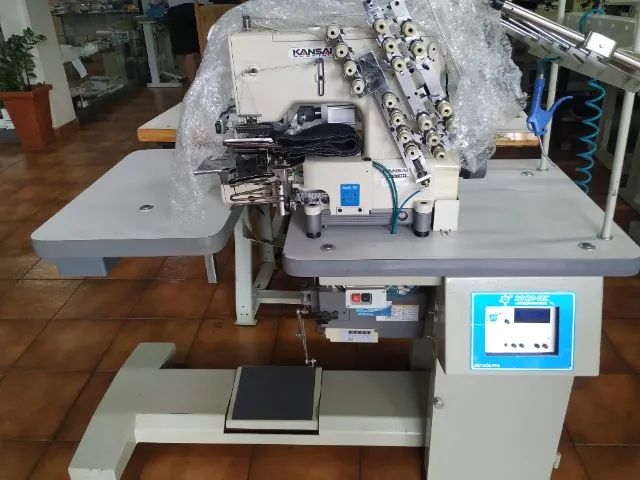 Maquina de Cos Eletrônico Socio Tec 12 Agulhas Revisada - Foto 2