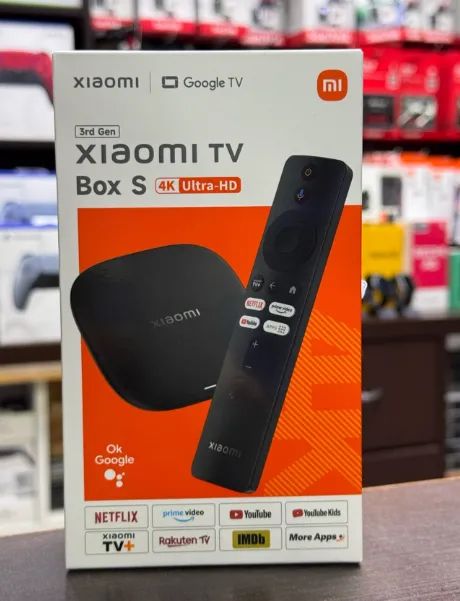Xiaomi Mi TV Box S 3ª Geração - 4K Ultra HD + Wi-Fi 6