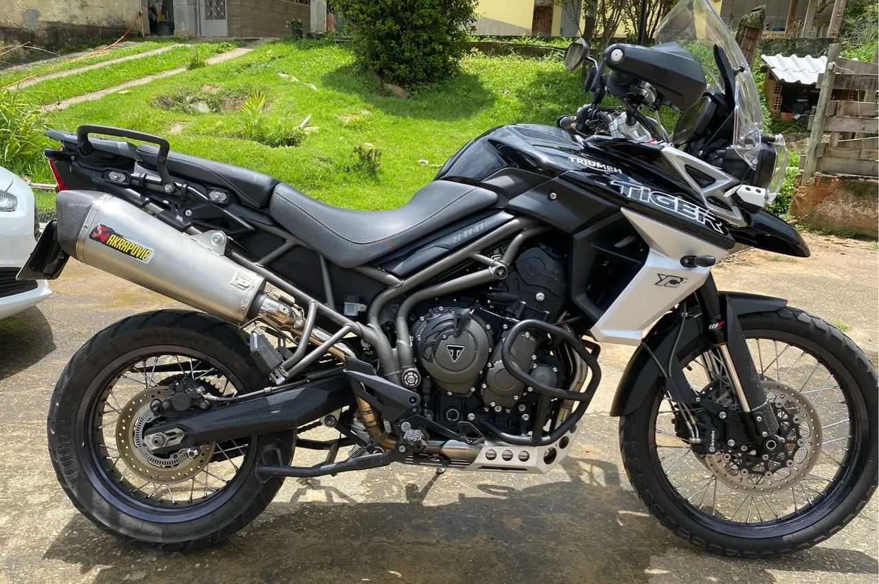 Escapamento Akrapovic para tiger 800 - Foto 5