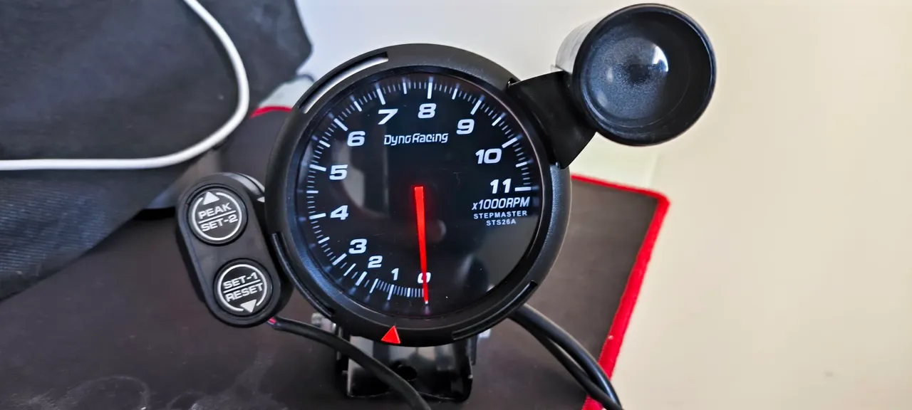 Medidor RPM Meter Dyno Racing StepMaster STS26A