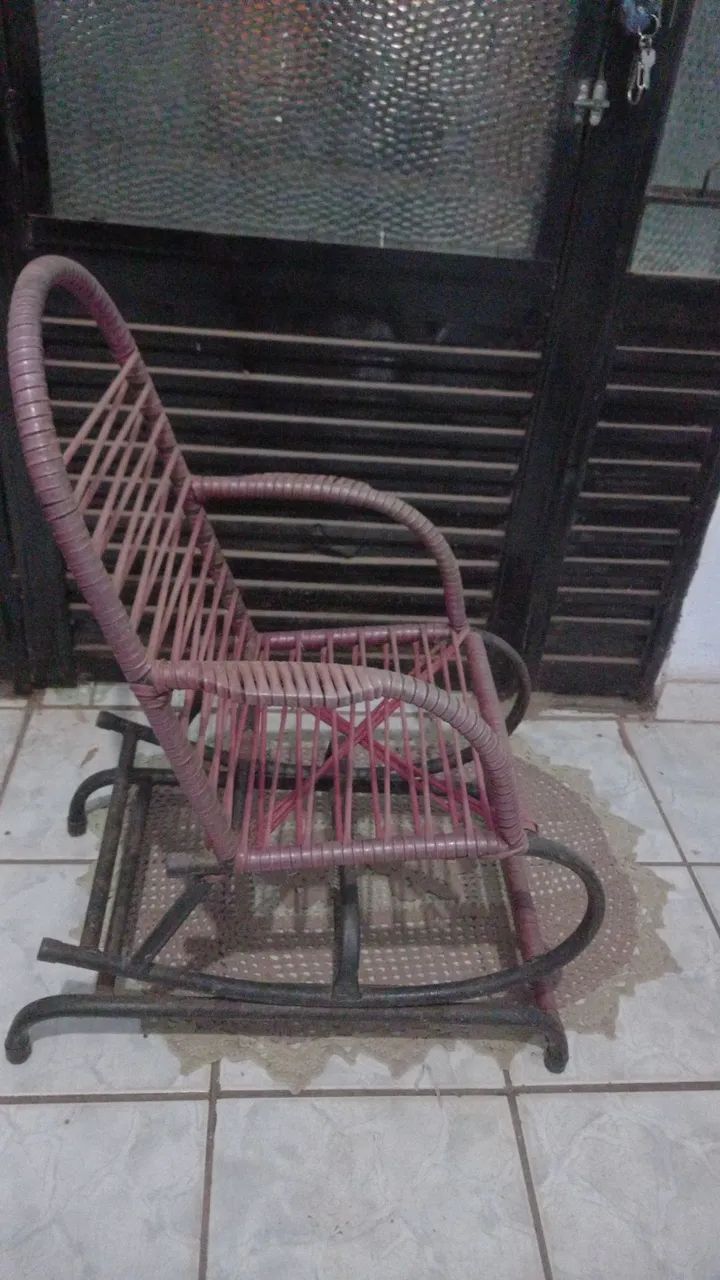 Cadeira de balanço infantil retrô - Foto 3