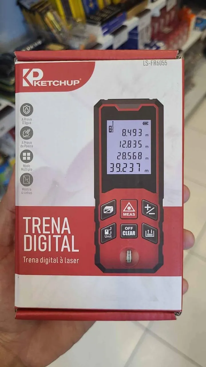 Trena Digital a Laser Ketchup LS-FR6055