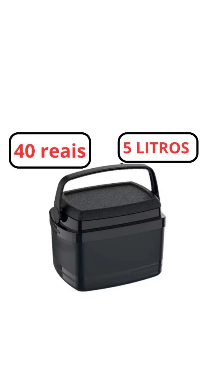 Cooler de 5 litros novo 