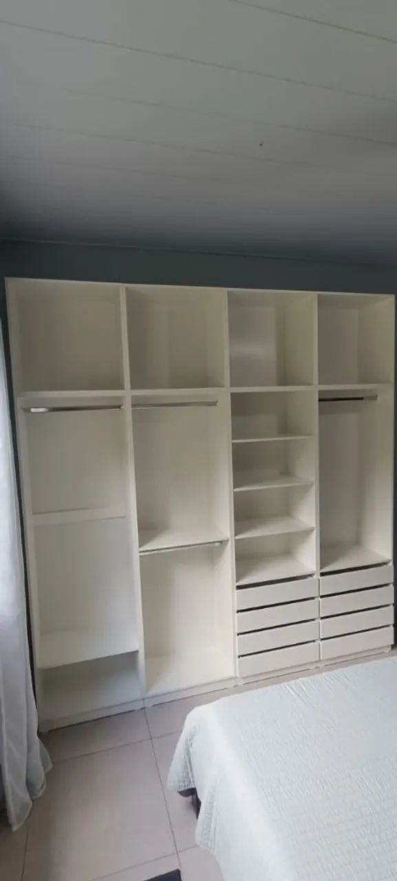 Closet Modulado Branco Moderno