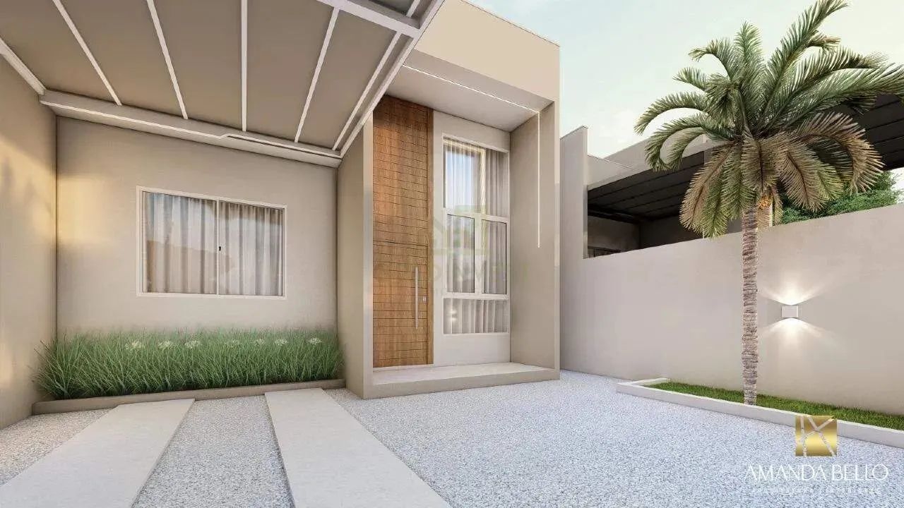 Casa baixa com 3 quartos, sendo 1 suíte, no bairro São João em um dos loteamentos que mais