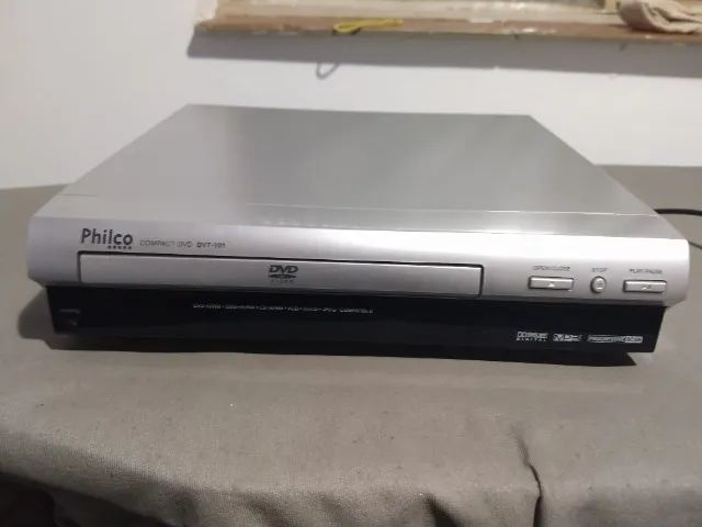Aparelho DVD Philco Modelo DVD101 com defeito