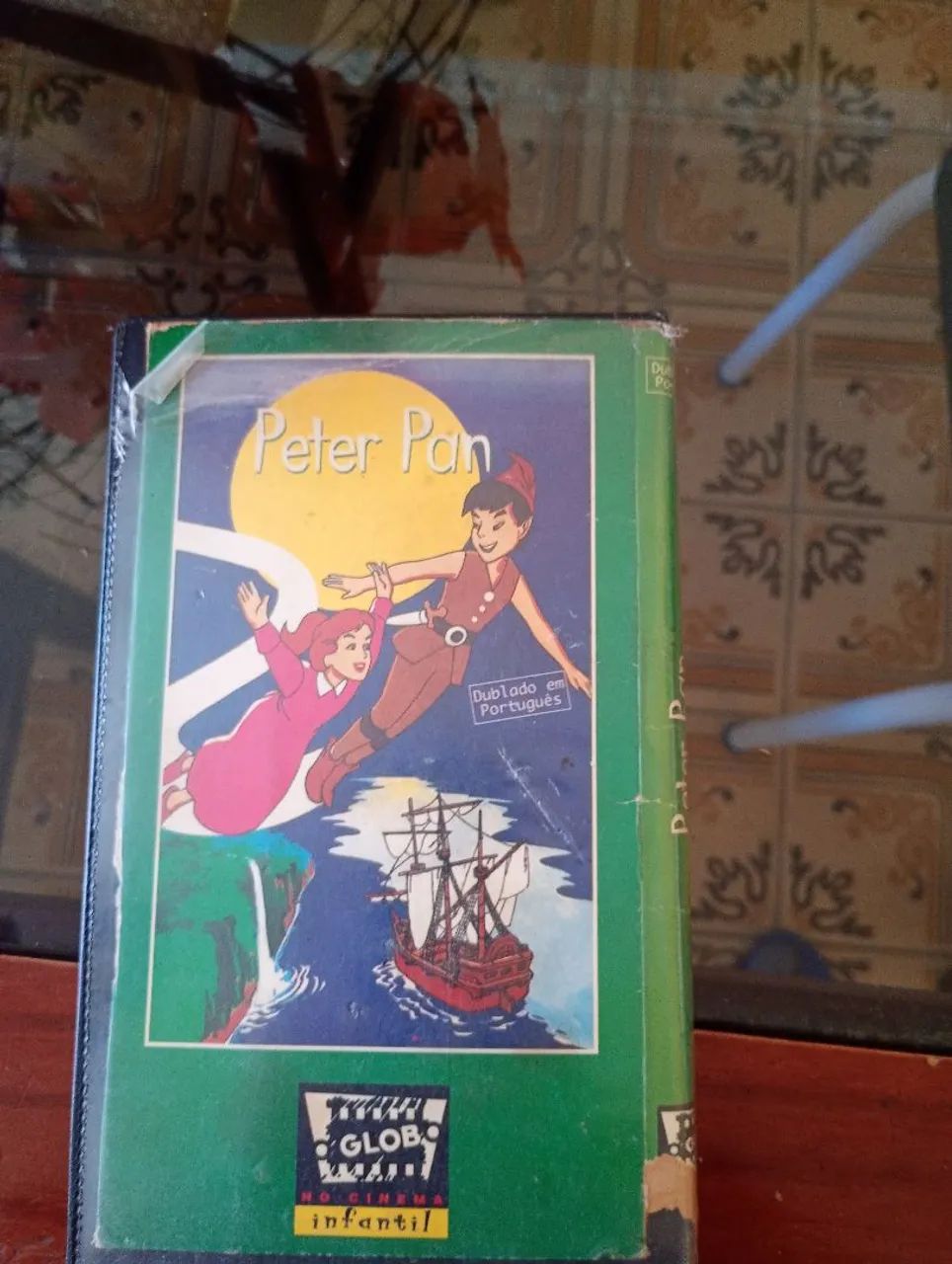 VHS - Peter Pan - Dublado - versão Globo Filmes