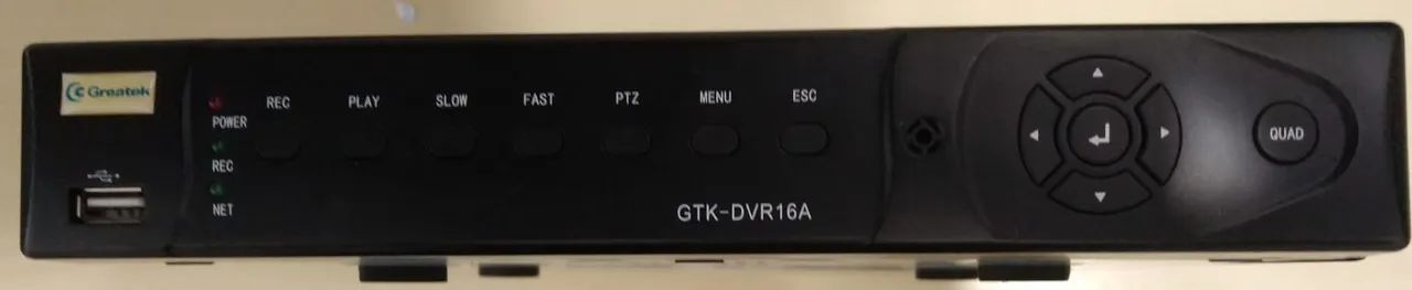DVR 16 canais funcionando