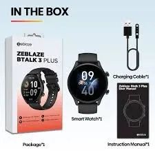 SMART ZEBLAZE 3 PLUS  (Honestidade e Qualidade Distribuidora JK Eletrônicos) 