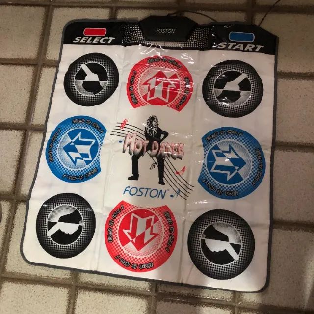 Controle Tapete Hot Dance Foston Y2k Playstation 1 Ps1 Dance Dance Revolution - Foto 4