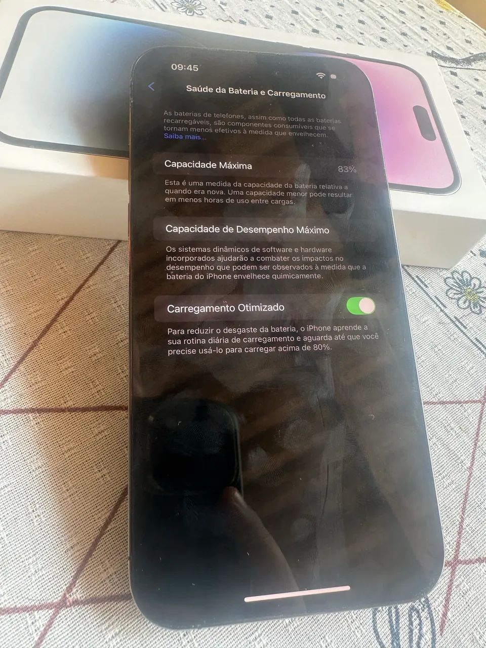 Iphone 14 Pro Max Roxo Aceito Trocas Passo Cartão - Foto 5