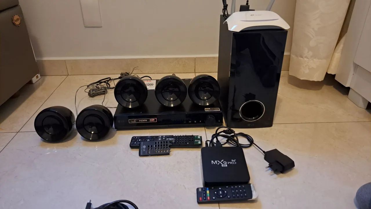 Home tchetear, com defeito. Roteador TP link. MXQ pro 4k 5g