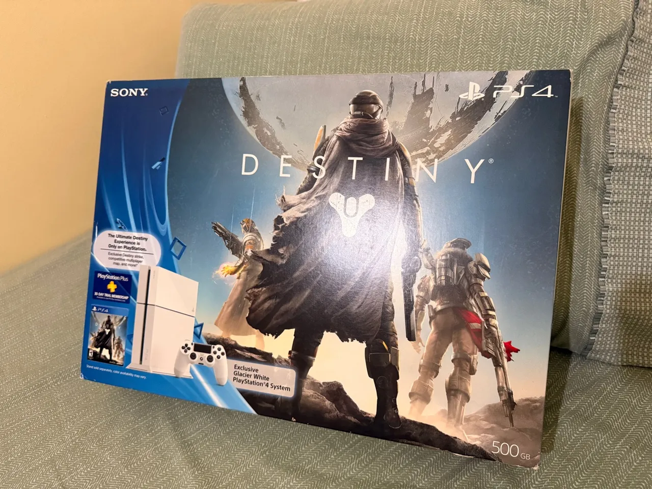 PS4 Branco edição Destiny com P.T. Instalado + 20 jogos