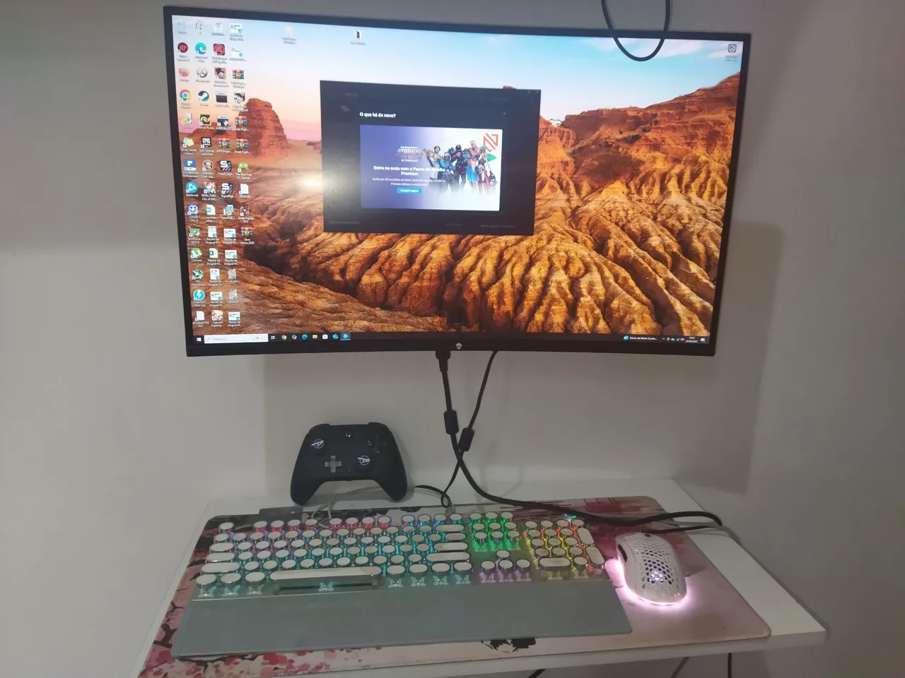 Pc gamer com monitor