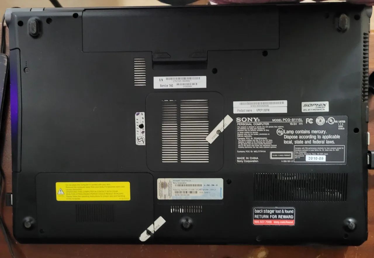 NOTEBOOK SONY VAIO CORE I7 - 17" <br> - Foto 3