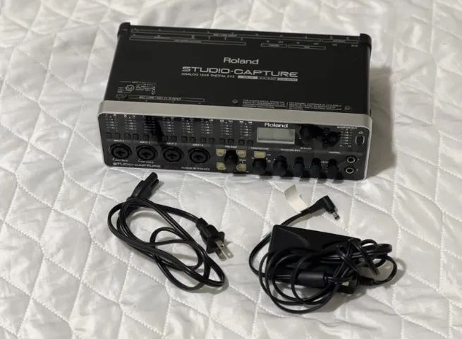  Placa De Som Roland Studio Capture Interface 16in X 10out