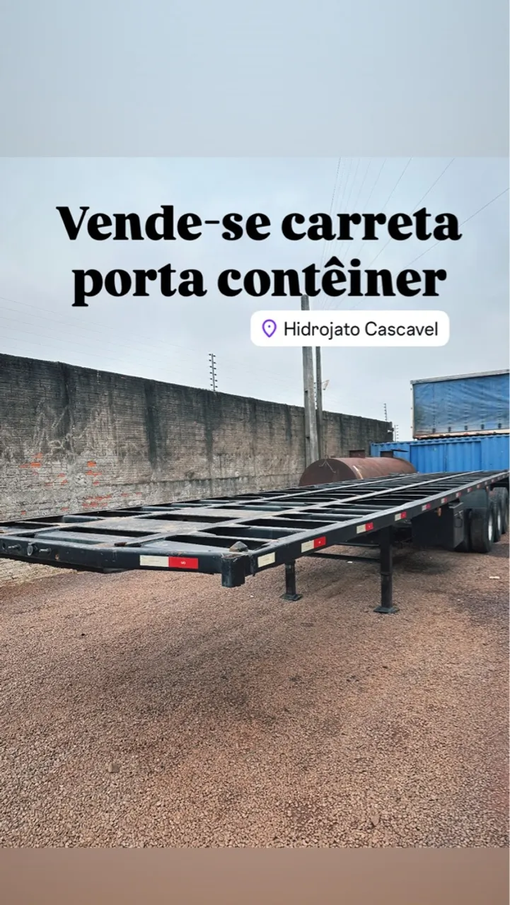 Carreta BUG PORTA CONTÊINER