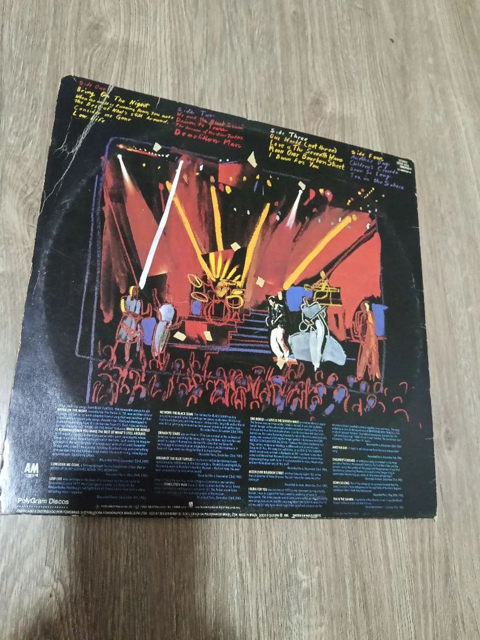 Disco de Vinil Sting - Bring on the Night - CDs, DVDs etc - Parque