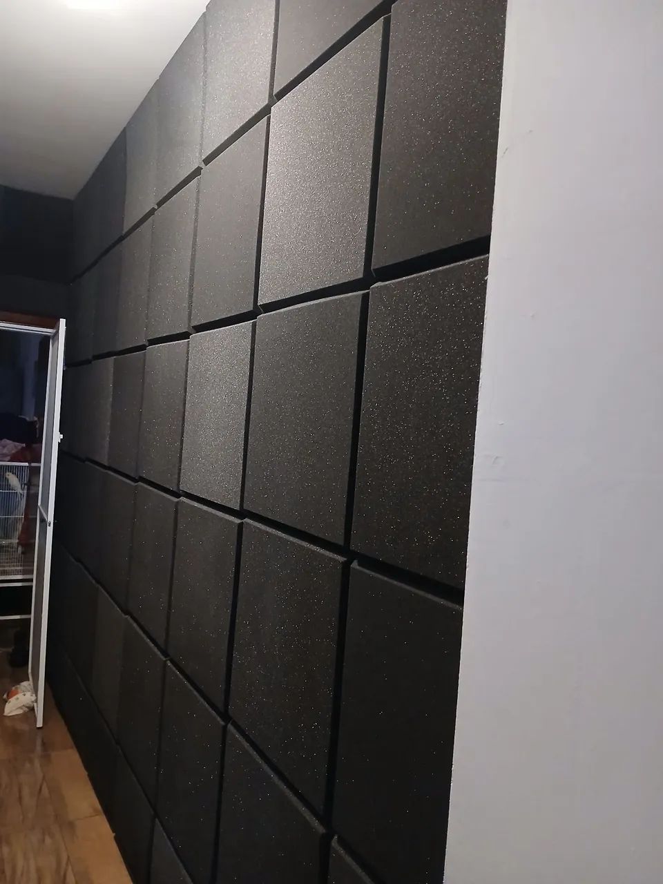 Placa acustica avulsa .50 por 50 densidade 5mm - Foto 2