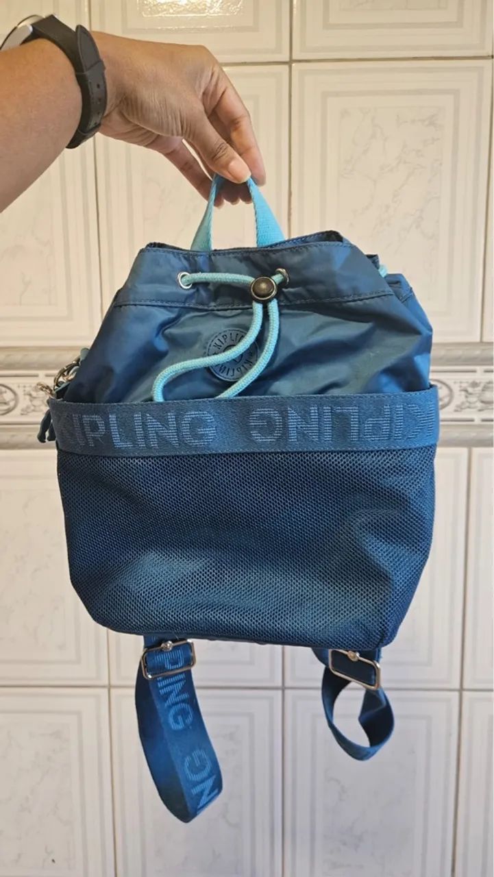 Mochila Kipling Original Azul