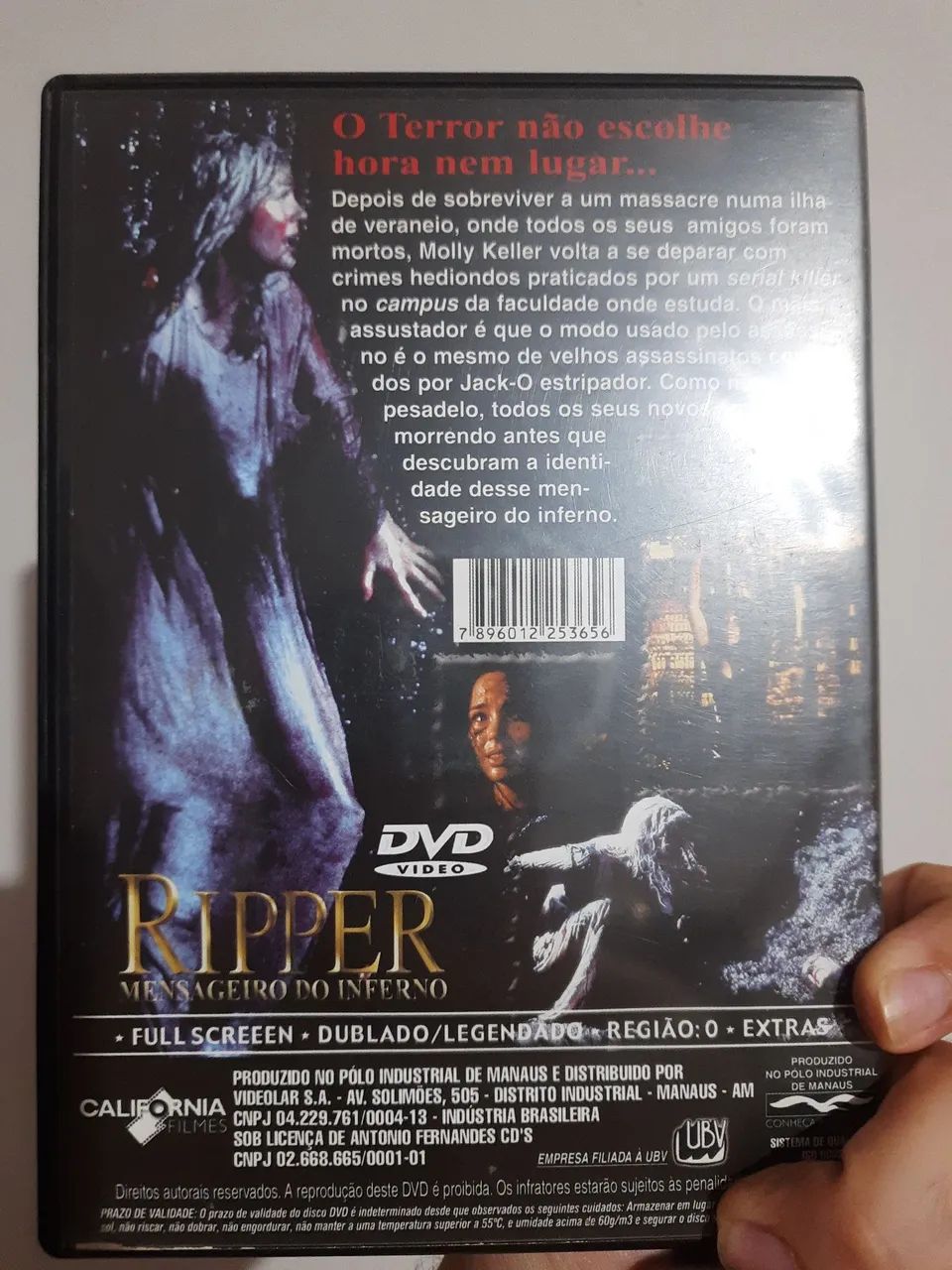 Coleção DVD Ripper Mensageiro do Inferno e Ripper 2 - Foto 2