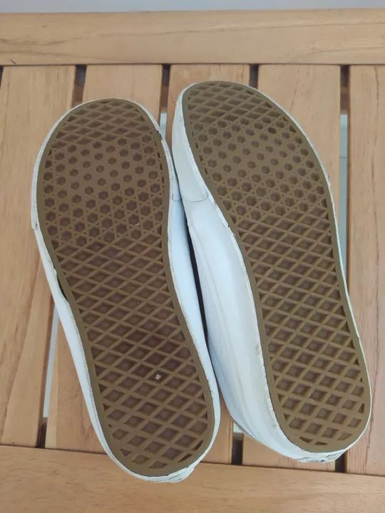Tênis Vans Branco TAM 42 - Foto 3